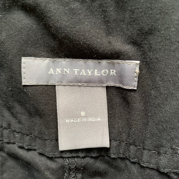 Ann Taylor Skirt Black 8 - Picture 5 of 5